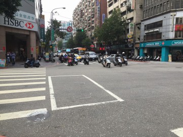 とにかくバイクが多い台湾