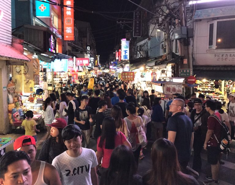 台湾の夜市と調査